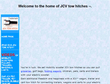 Tablet Screenshot of jcv-tow-hitch.com